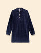 I.Code navy corduroy dress-6