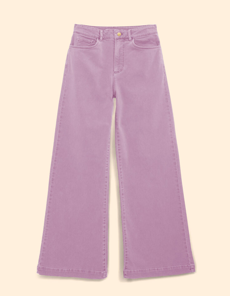 I.Code pink flare jeans-7
