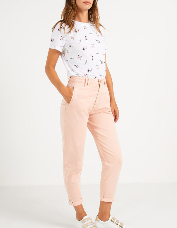 Slouchy jeans sweet pink I.Code