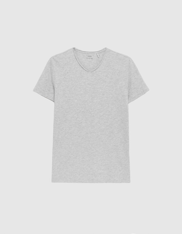 Herren-T-Shirt mit V-Ausschnitt L'Essentiel-5