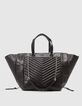 Tasche 1440 schwarz Leder Gr&ouml;&szlig;e L Damen-1