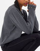 Jersey gris jaspeado cuello con tachuelas I.Code-1