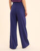 Indigo honeycomb knit jogging pants I.Code-5