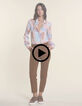 Pantalon de costume camel I.Code-9