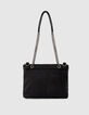 1440 Reporter Tasche Damen gesteppte Leder doppelt-2