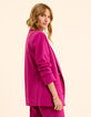 Lila zweireihige Anzugjacke I.Code-1