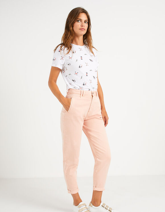 Sweet Pink Slouchy-Jeans I.Code