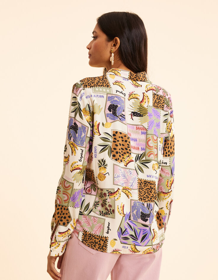 Banana Patchwork-Hemd I.Code-5