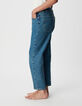Blaue verk&uuml;rzte Boyfriend-Jeans Charlotte Damen-4