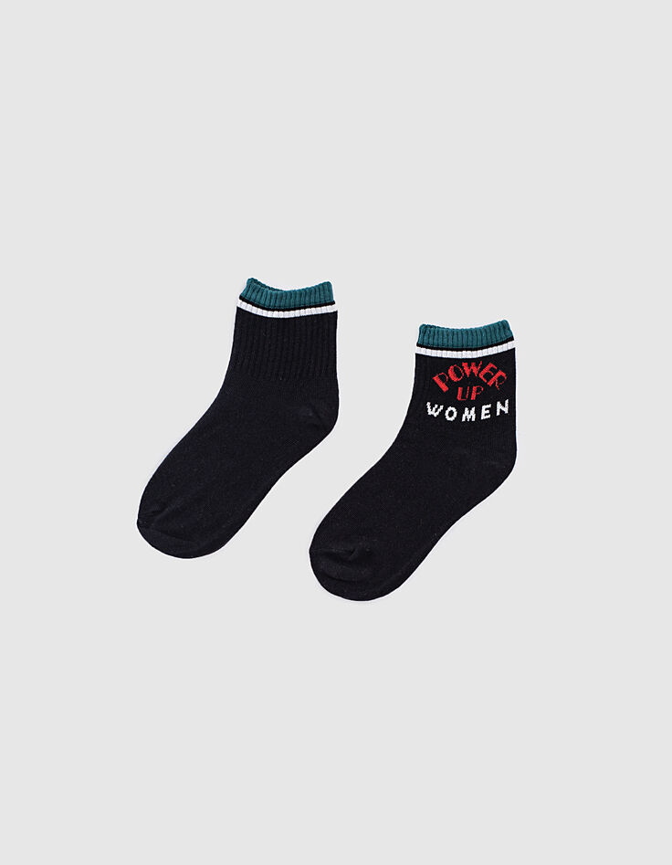 Calcetines negros Power up women I.Code-2
