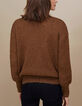 Jersey camel estilo cruzado de punto I.Code-3