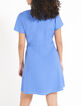 Robe cache-cœur blue flash I.Code-3