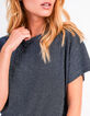 Tee-shirt night blue pailleté I.Code-3
