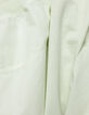 Gr&uuml;nes Damen-Shirt aus Biobaumwolle in &Uuml;bergr&ouml;&szlig;e-9