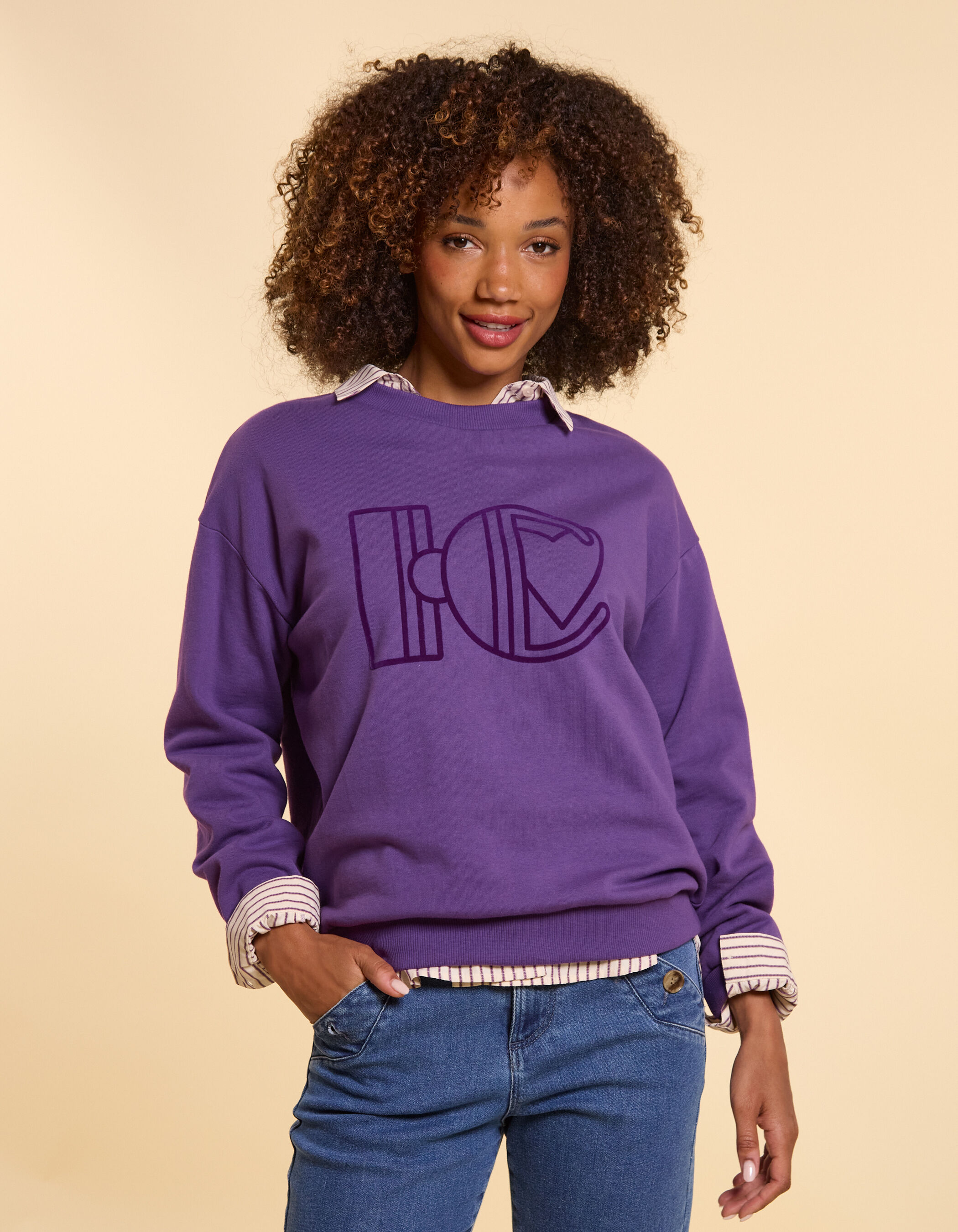 独特な IKKS-SWEAT~DARK~PURPLE~MAXI~ スケートボード