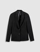 Ausgestattete schwarze Anzugjacke f&uuml;r Damen-6