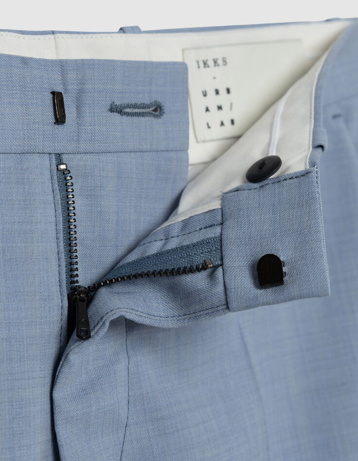 Hellblaue Anzughose aus Faux-Uni TRAVEL SUIT Herren-8