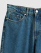 Blaue verk&uuml;rzte Boyfriend-Jeans Charlotte Damen-8