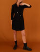 Robe noire pailletée esprit smoking I.Code-4