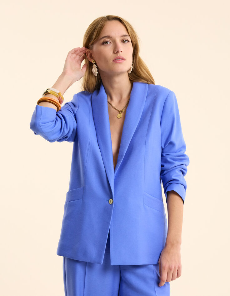 Blaue Anzugjacke I.Code-4