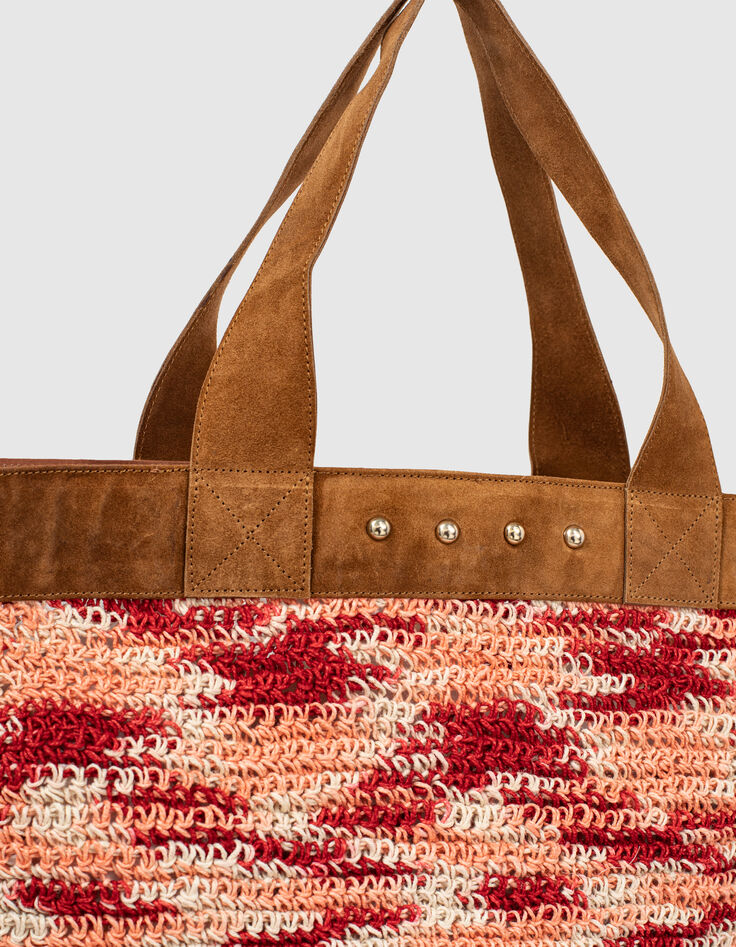 Sac cabas textile tress&eacute; I.Code-4
