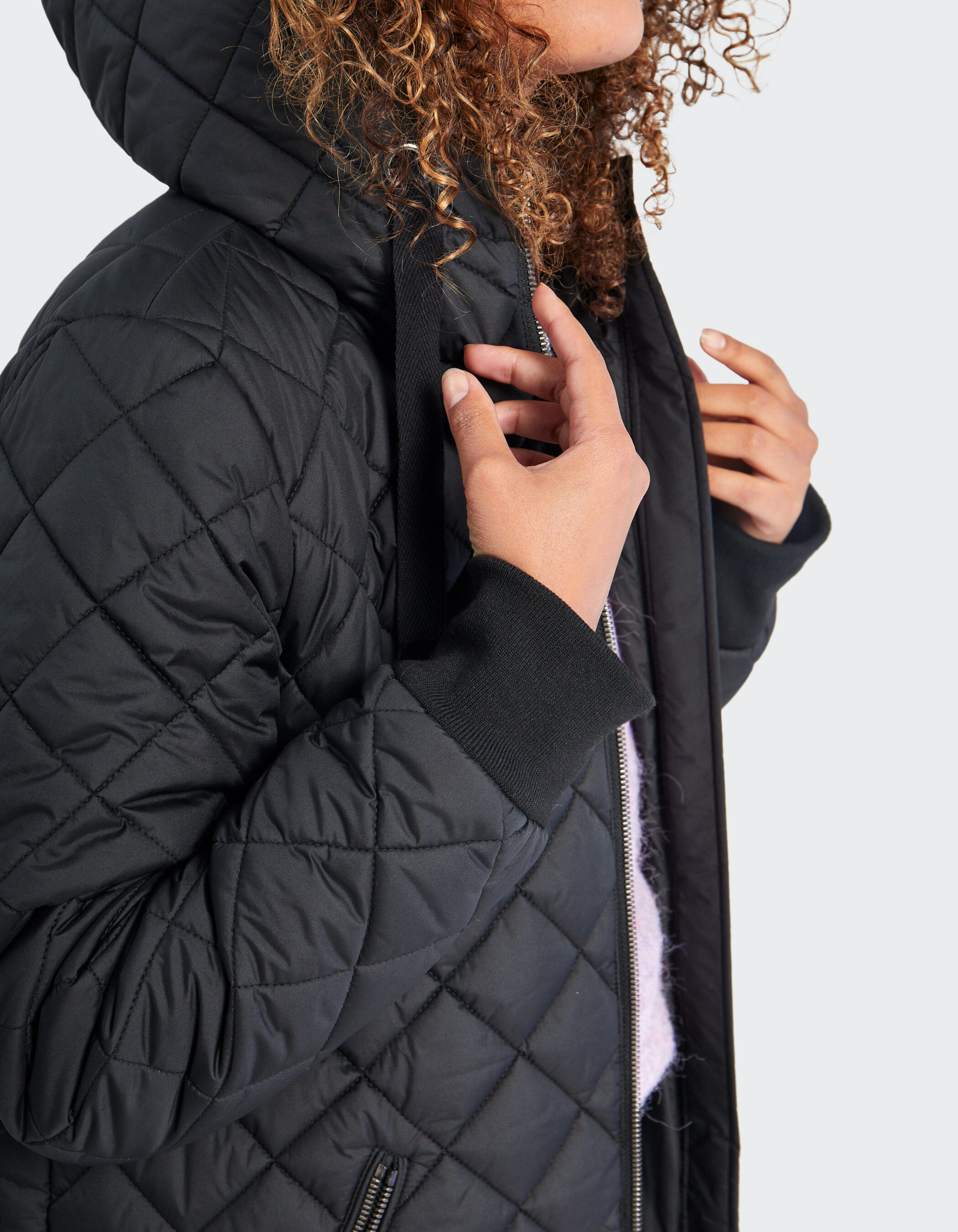 Doudoune on sale longue noir