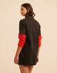 Vestido vaquero marrón leopardo I.Code-4