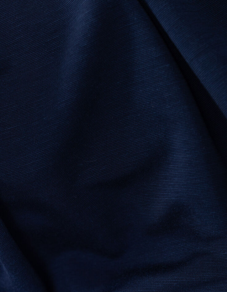Robe longue bleue à nouer devant ou dos I.Code-9