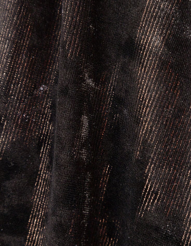 Pantalón negro terciopelo tachista I.Code-7