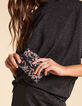 Pochette noire imprimé indien bohème I.Code-1