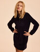 I.Code navy corduroy dress-2