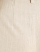 Pantalon de costume gris rayures tennis I.Code-9