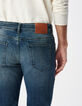 Blaue Bruce Slim-Herrenjeans-3