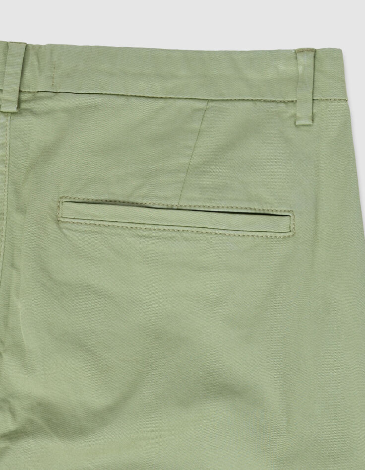 Gr&uuml;ne Slim-Fit-Chinohose f&uuml;r Herren-8