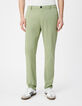 Gr&uuml;ne Slim-Fit-Chinohose f&uuml;r Herren-2