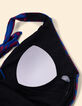 I.Code blue swimsuit with palm tree print-4