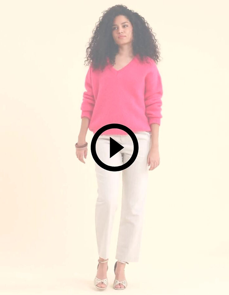 Jersey de punto magenta I.Code-7