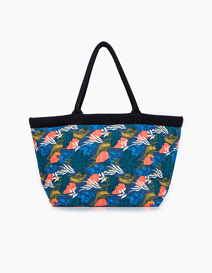 Sac cabas marine imprimé exotique I.Code-3