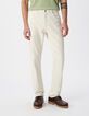 Serge Herren ecru gerade Jeans-2