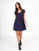 Robe marine avec découpes taille I.Code-2