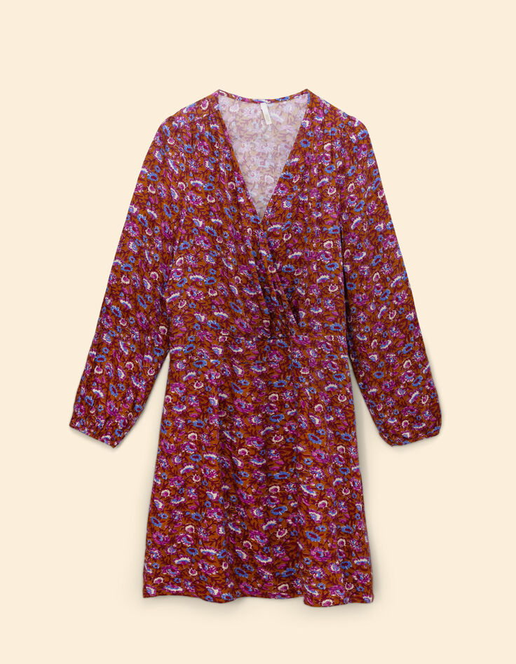 Vestido camel anémonas I.Code-7
