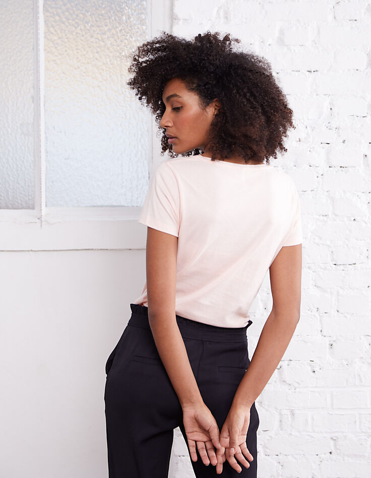 Tee-shirt rose I.Code-3