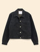 Bruin jeansjasje luipaardprint I.Code-7