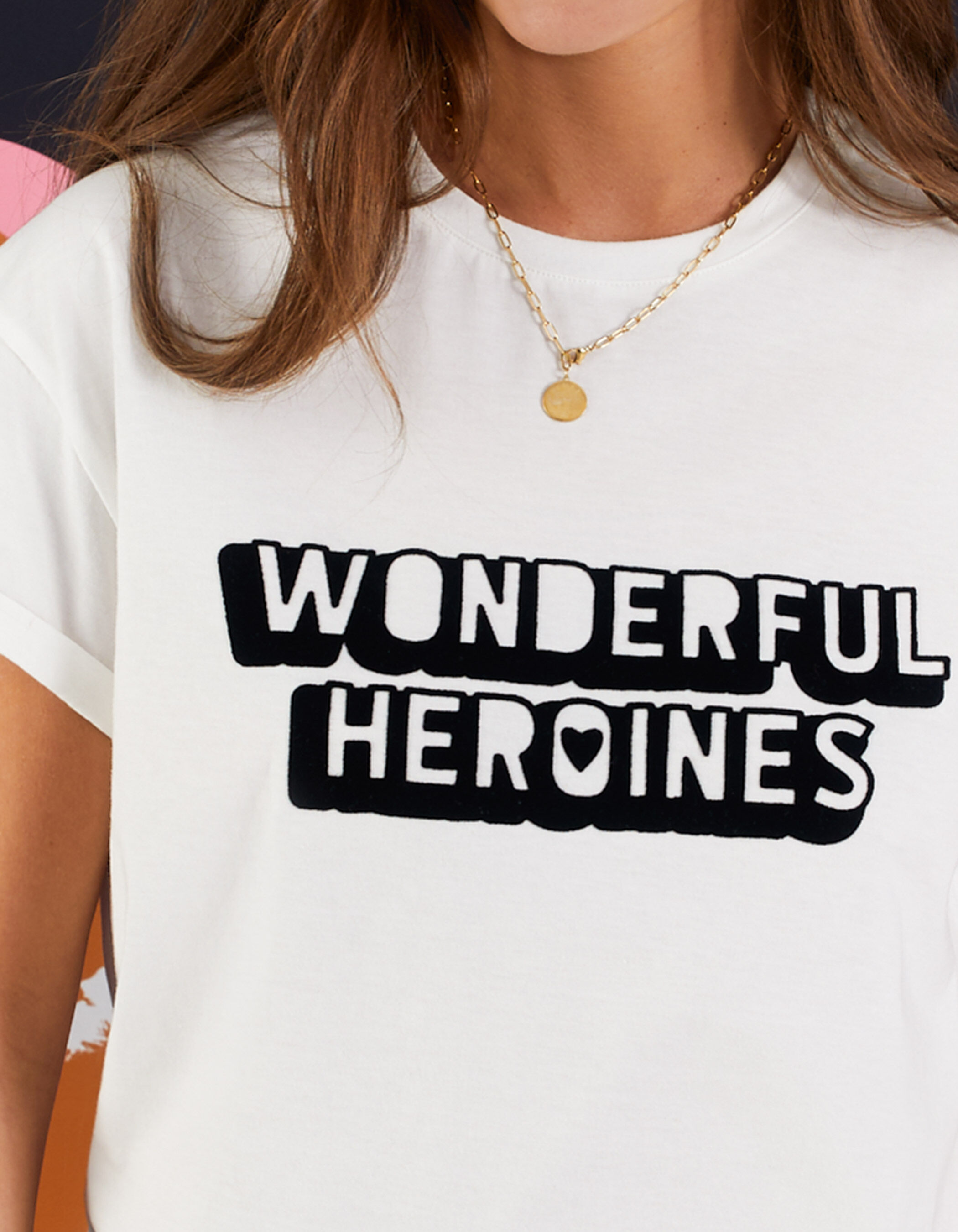 Camiseta blanca mensaje online