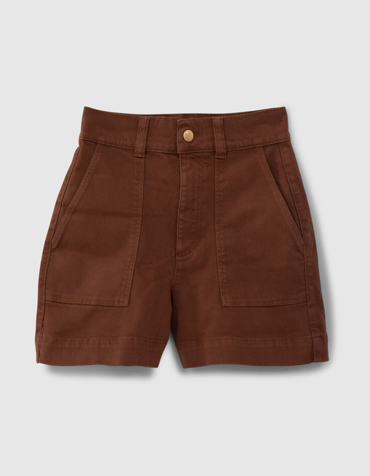 Short en jean camel I.Code-1