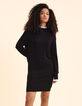Schwarzes Strickkleid, englischer Stick I.Code-4