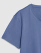 Blaues T-Shirt mit ABSOLUTE DRY Logo-Detail Herren-8