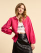 Magenta overhemd broderie anglaise I.Code-7 Magenta overhemd broderie anglaise I.Code-7