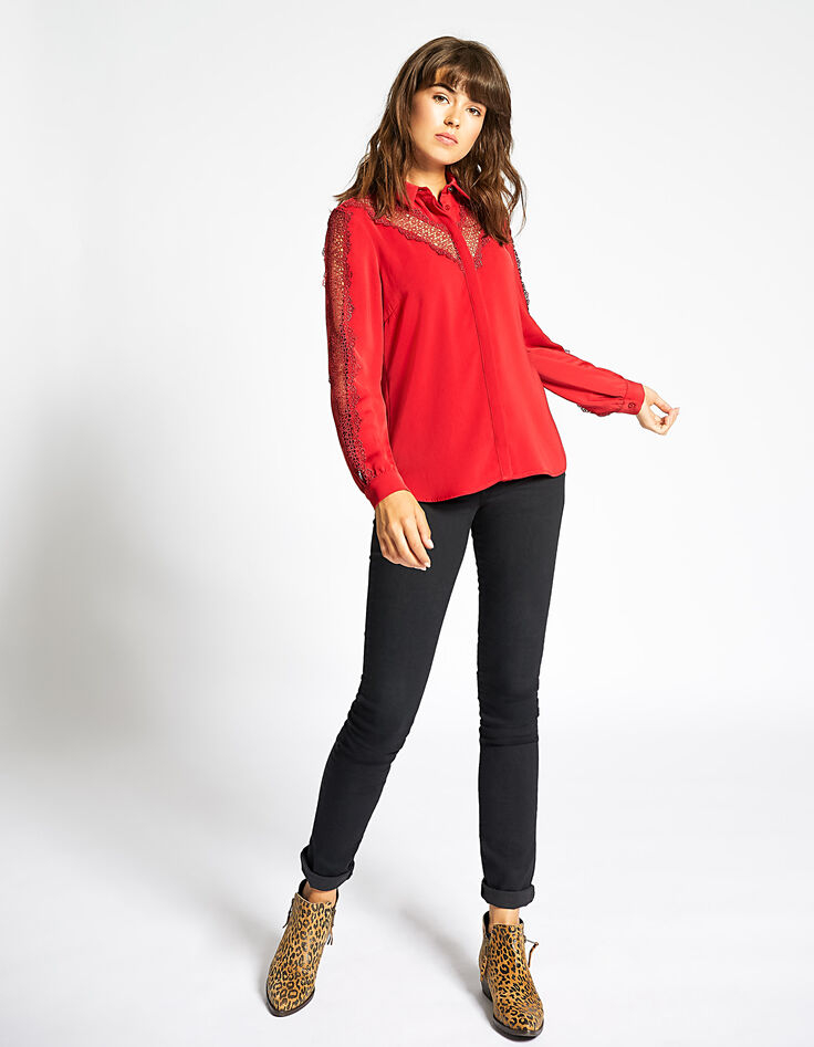 Chemise rouge I.Code-6 Chemise rouge I.Code-6