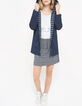 Parka azul marino rever. est. cuadros I.Code -2